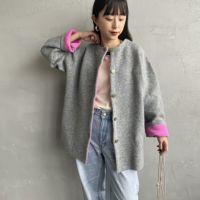 08 CCL/PNK&&モデル身長：150cm 着用サイズ：F&&