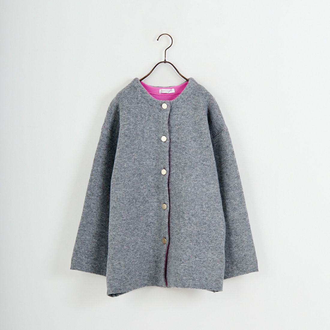 Maison de L'allure [メゾン ドゥ ラリュール] ダブルフェイスニットコート [M24131036] 08 CCL/PNK