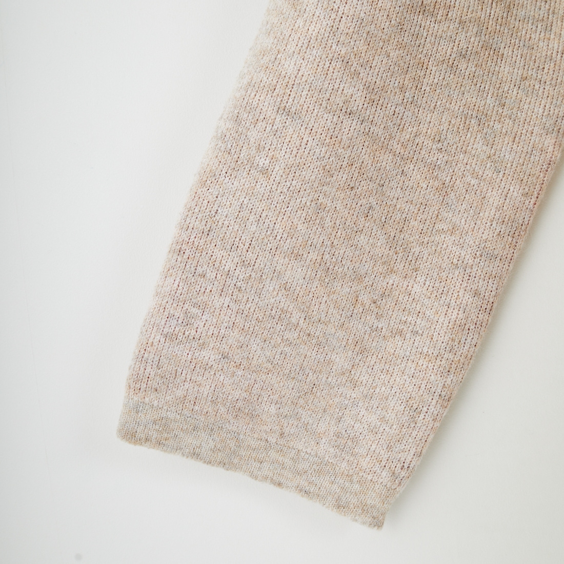 Maison de L'allure [メゾン ドゥ ラリュール] ダブルフェイスニットコート [M24131036] 22 BEG/RED