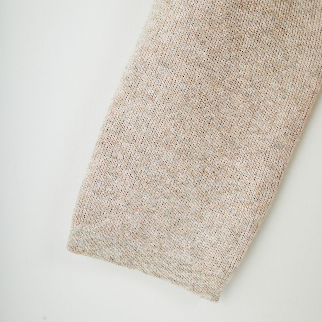 Maison de L'allure [メゾン ドゥ ラリュール] ダブルフェイスニットコート [M24131036] 22 BEG/RED