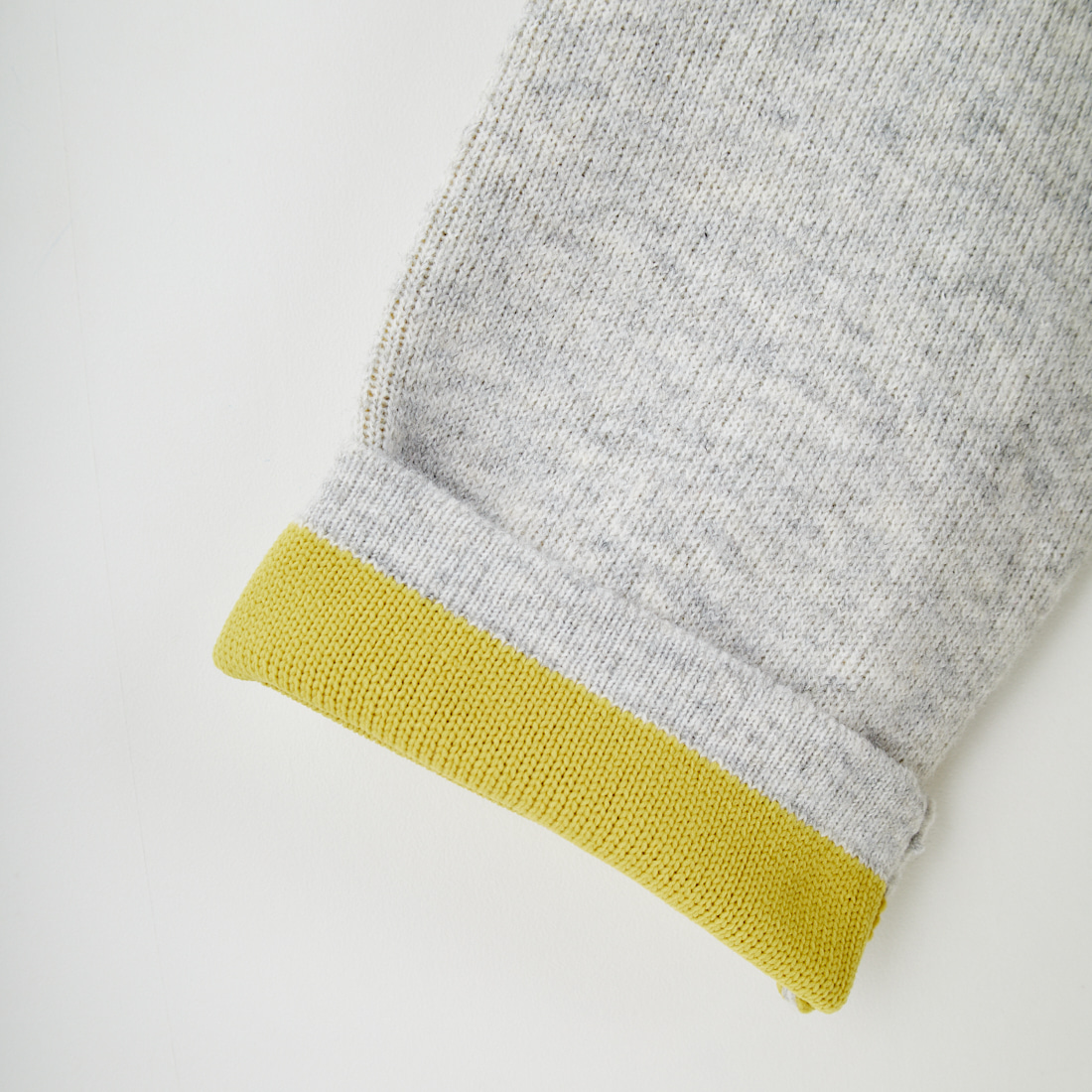 Maison de L'allure [メゾン ドゥ ラリュール] ダブルフェイスニットコート [M24131036] 09 BLK/BRW