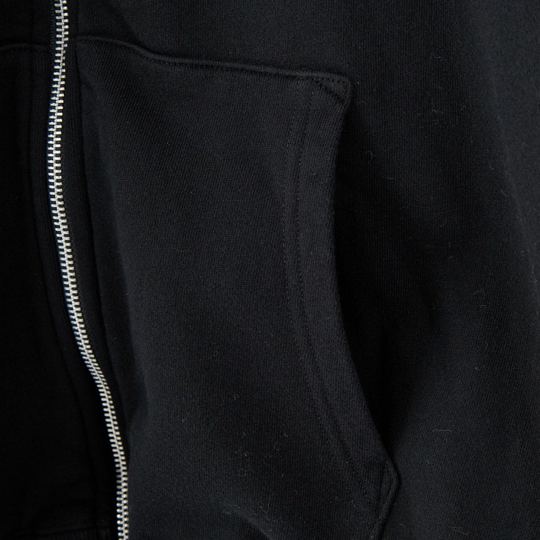 X-girl [エックスガール] サークルロゴ フルジップスウェットフーディ [105253012001] BLACK