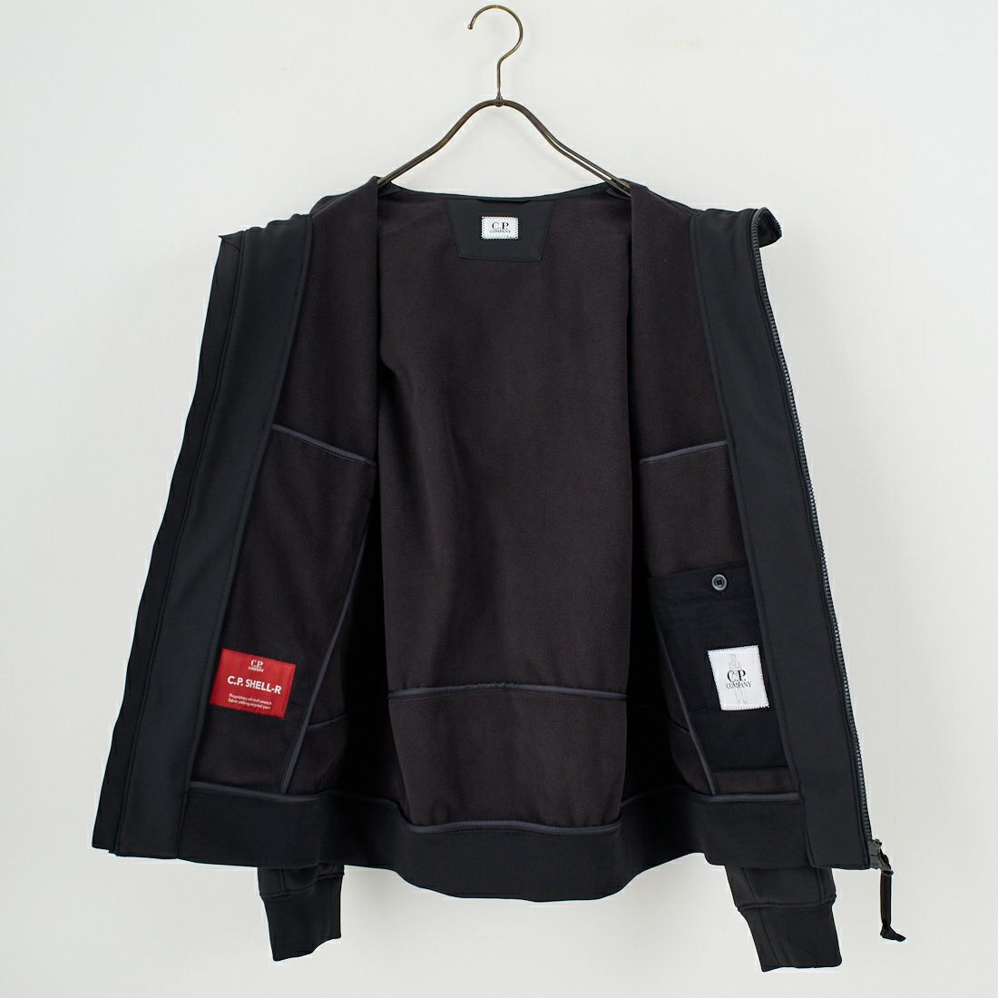 C.P.COMPANY [シーピーカンパニー] C.P. Shell-R ゴーグルジャケット [RFCMOW701A] 999 BLACK