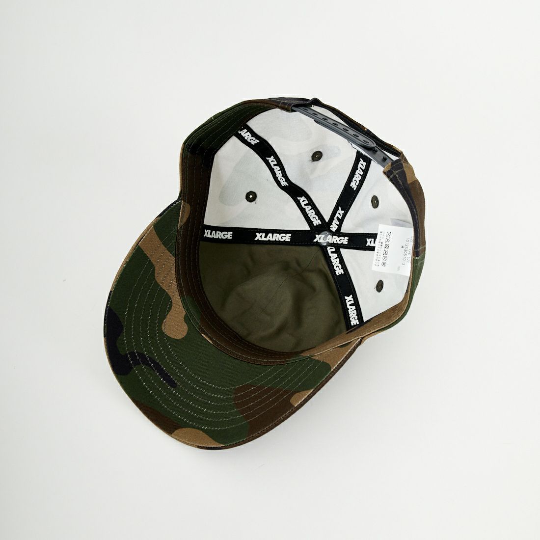 XLARGE [エクストララージ] アーチロゴ スナップバックキャップ [101253051013] CAMO