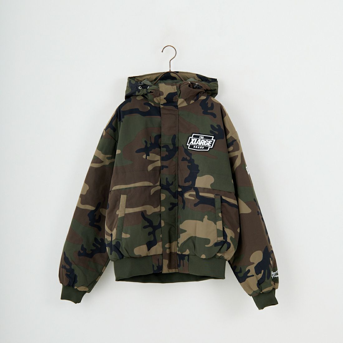 XLARGE [エクストララージ] ナイロンパファージャケット [101253021010] CAMO