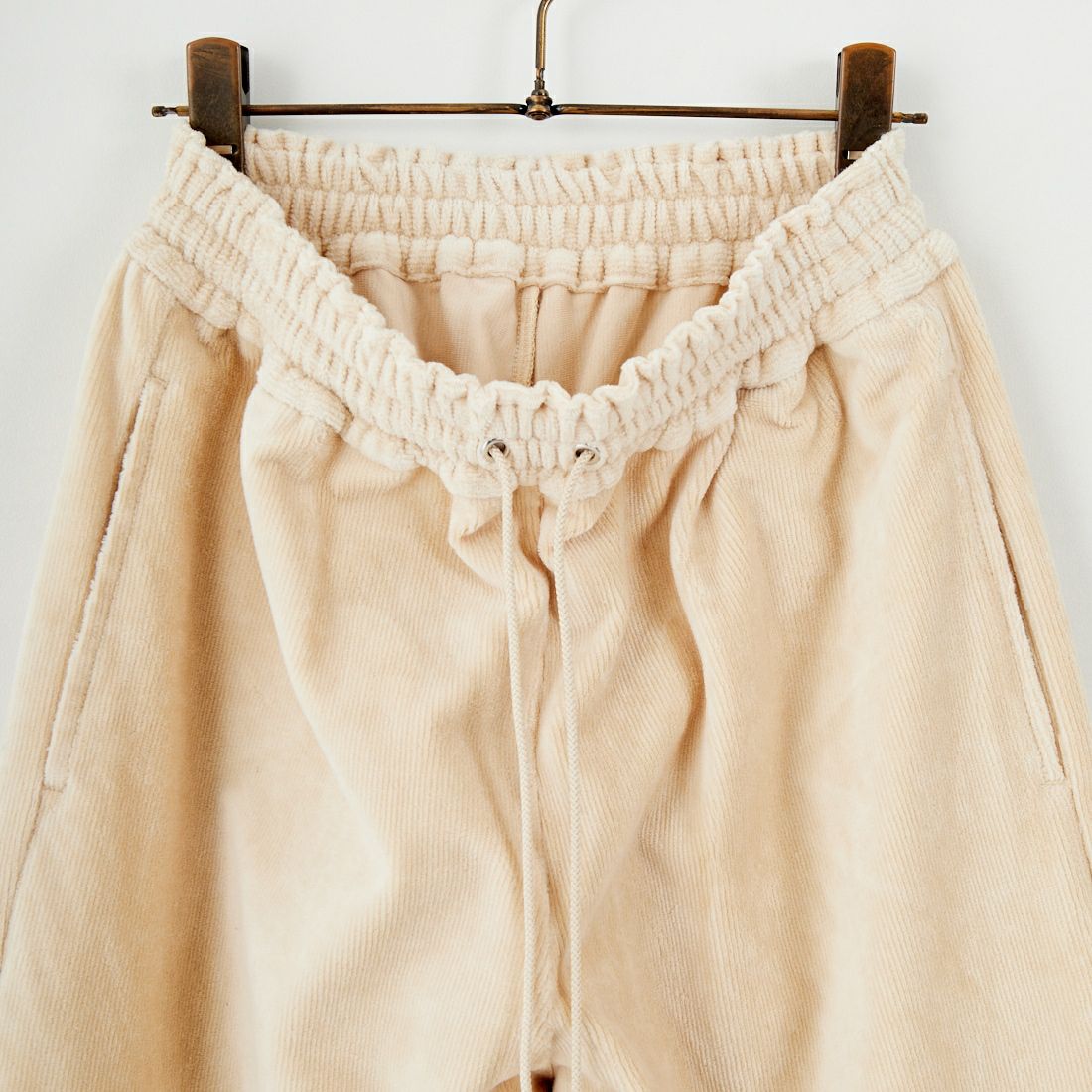 Jeans Factory Clothes [ジーンズファクトリークローズ] コーデュロイイージーワイドパンツ [IN2-CSB-5] ECRU