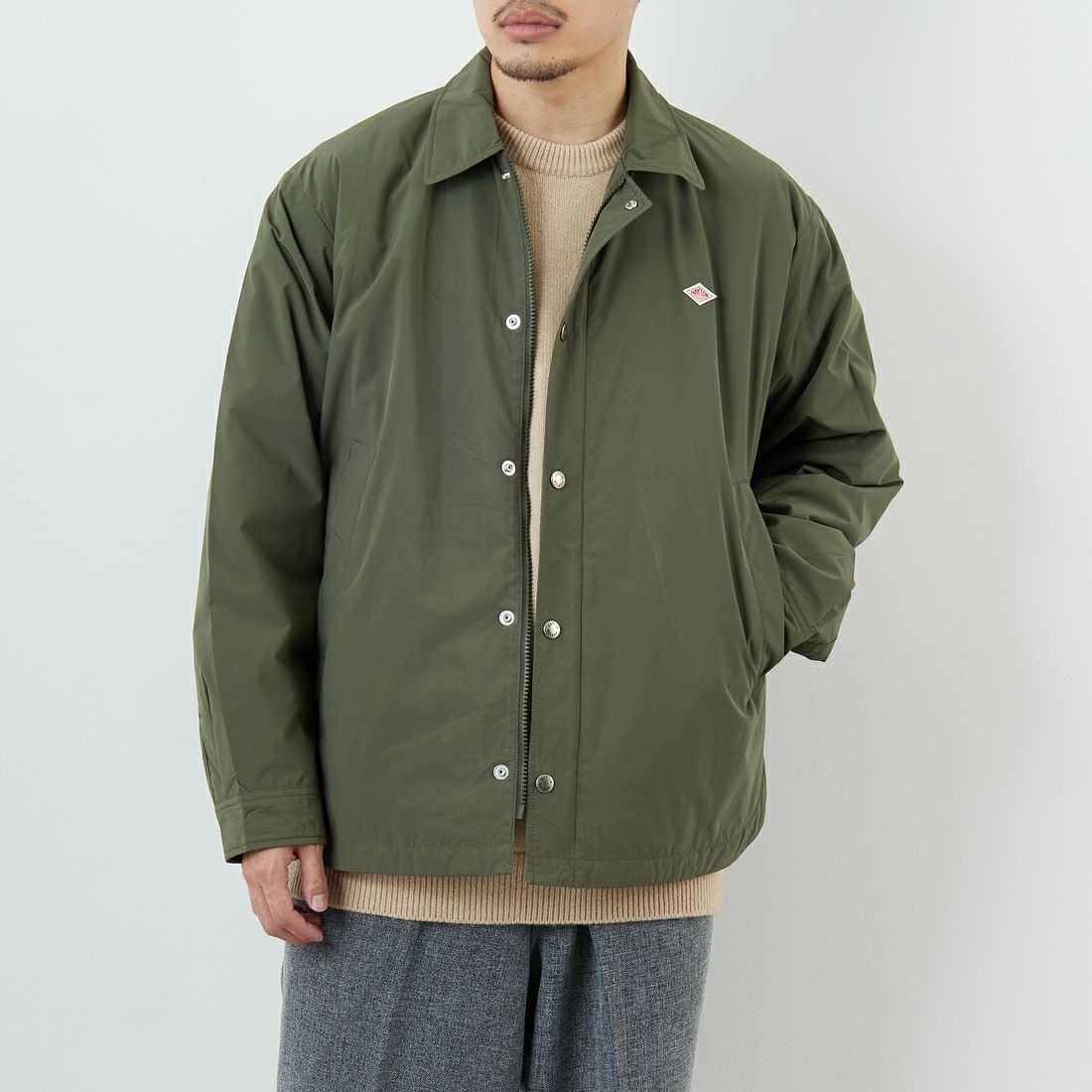 DEEP OLIVE&&モデル身長：168cm 着用サイズ：38&&