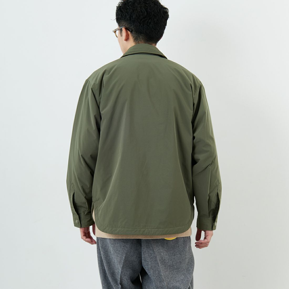 DEEP OLIVE&&モデル身長：168cm 着用サイズ：38&&