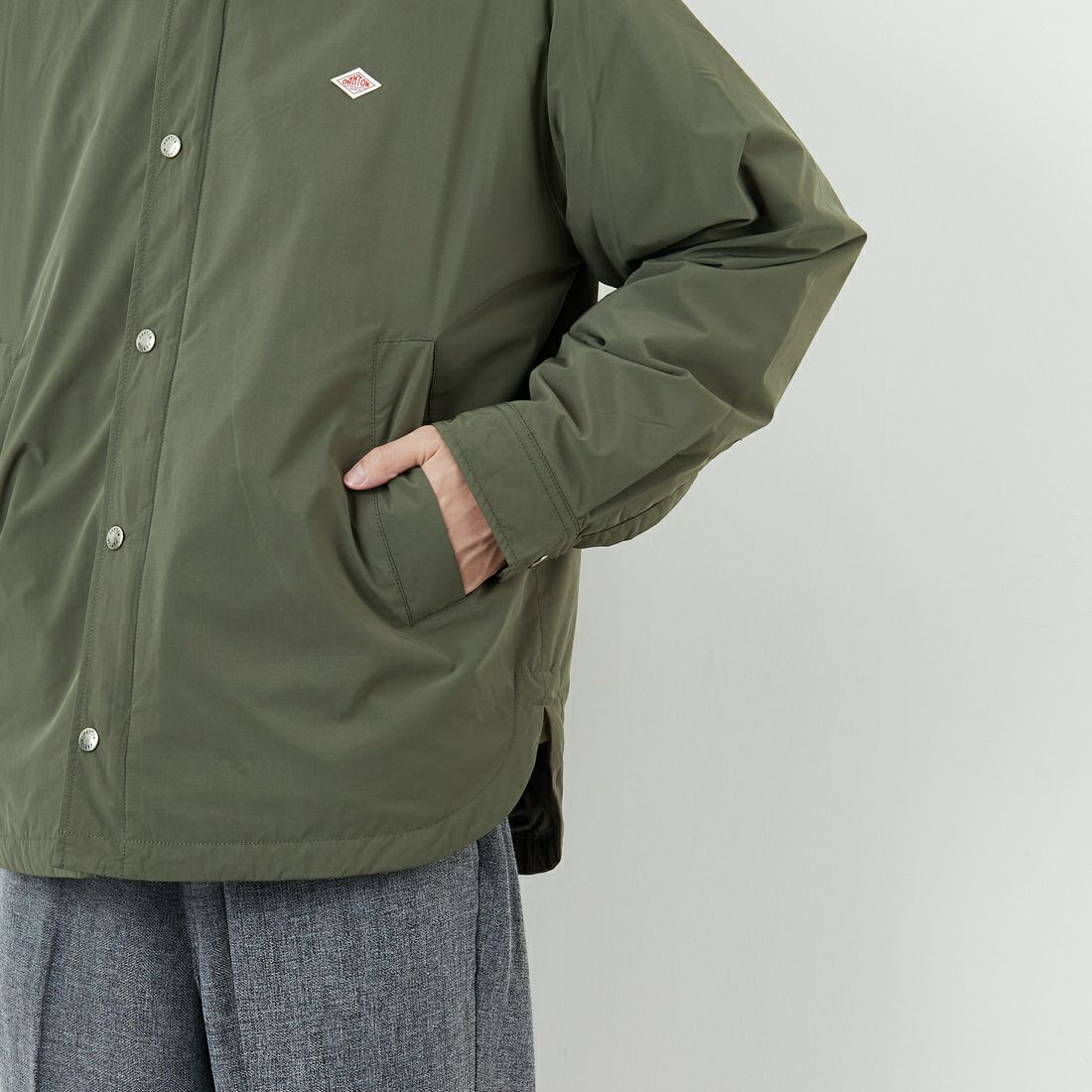 DEEP OLIVE&&モデル身長：168cm 着用サイズ：38&&