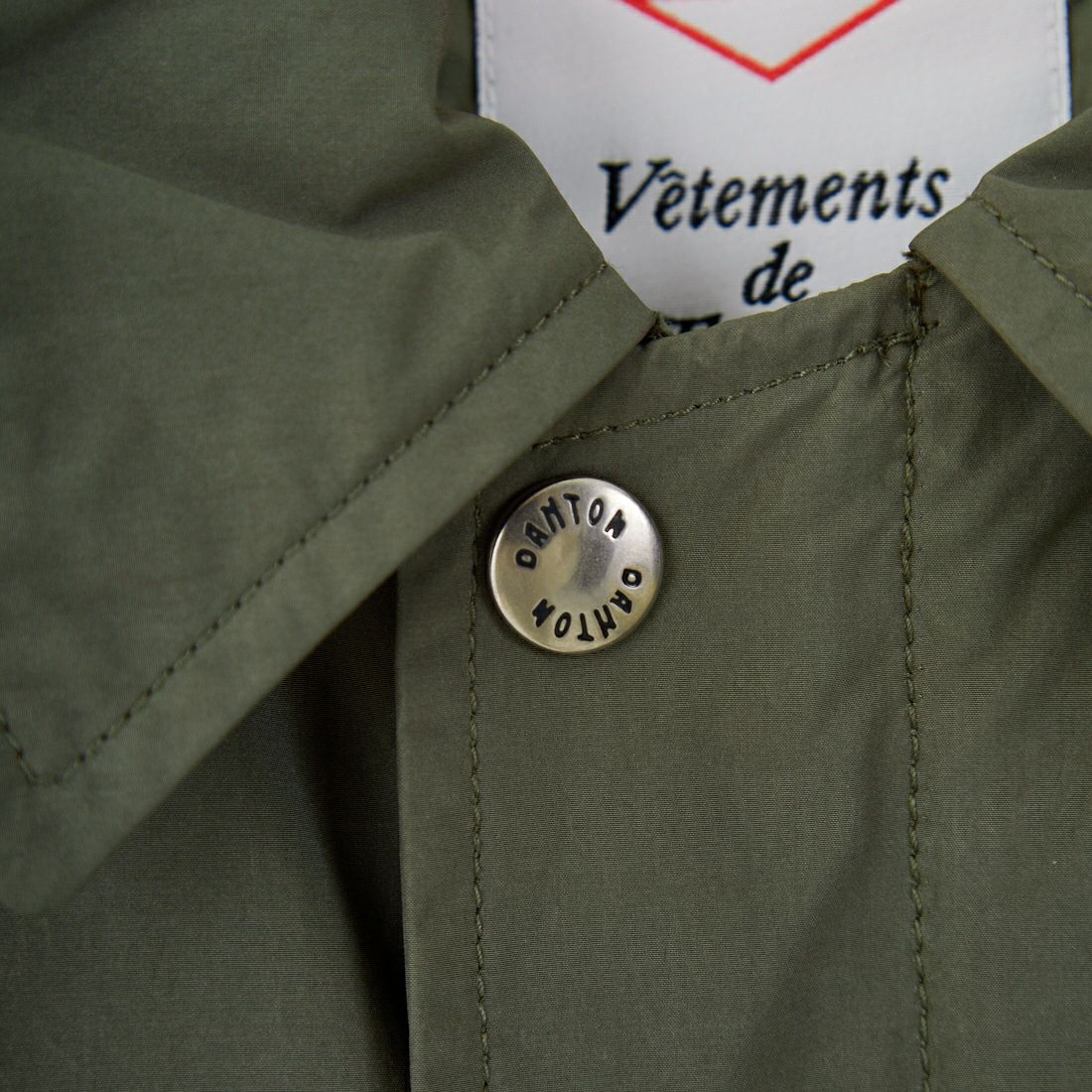 DANTON [ダントン] ピーチタフタ 中綿コーチジャケット [DT-A0716PNT] DEEP OLIVE