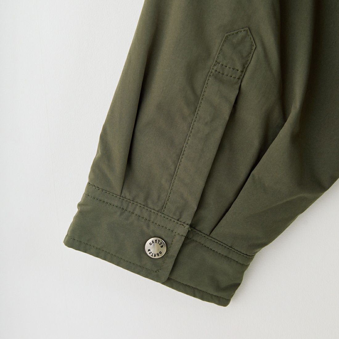 DANTON [ダントン] ピーチタフタ 中綿コーチジャケット [DT-A0716PNT] DEEP OLIVE