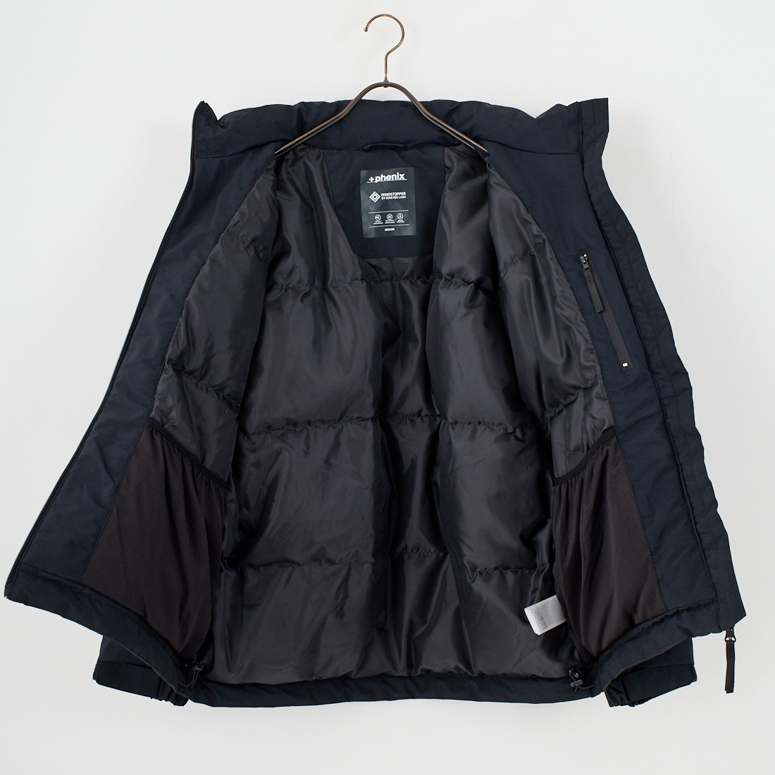 +phenix [プラスフェニックス] 別注 LEVEL7 ダウンジャケット [POO-25080IN-JF] BLACK