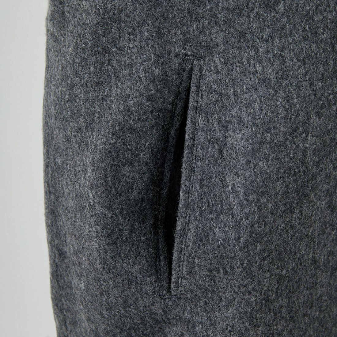Commencement [コメンスメント] ウールベスト [C-236] CHARCOAL