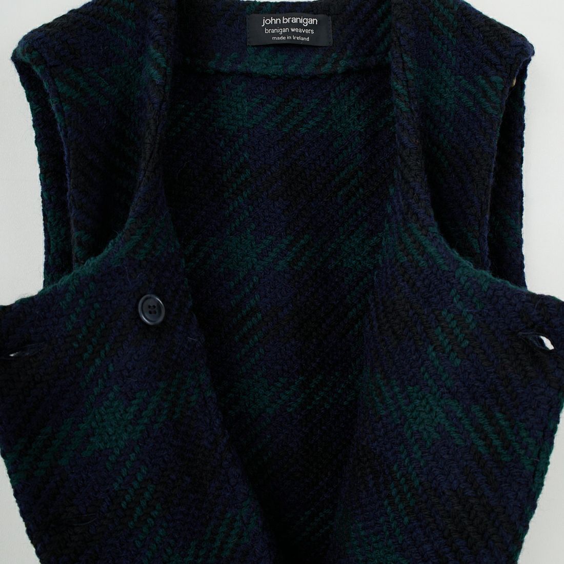 john branigan [ジョン ブラニガン] ツイードフリンジダブルベスト [JB270] TATTERSALL