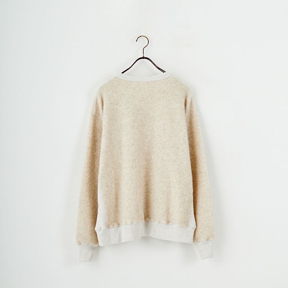 have a good day [ハブアグッドデイ] ウールパイルプルオーバーニット [HGD-352] BEIGE