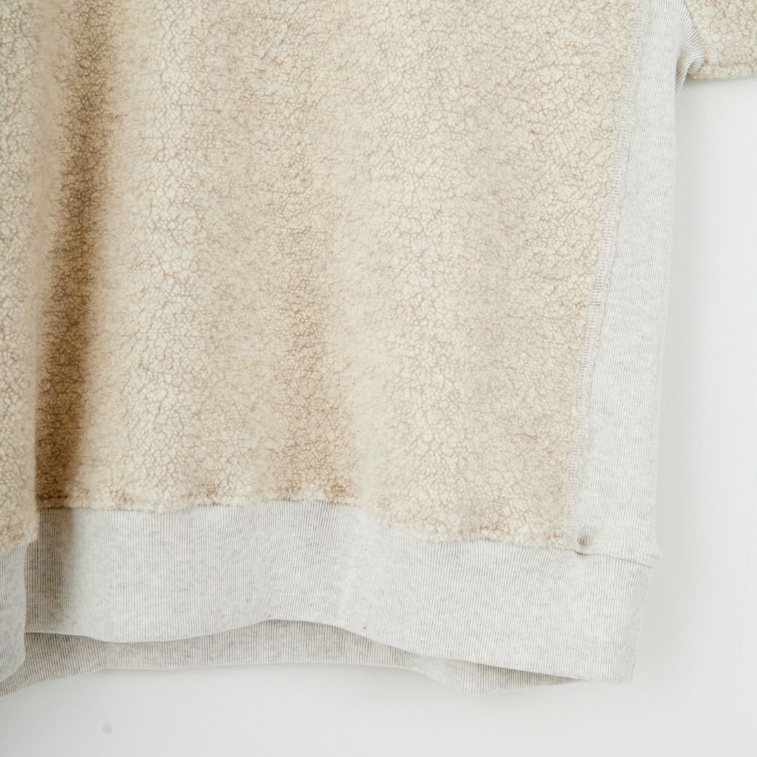 have a good day [ハブアグッドデイ] ウールパイルプルオーバーニット [HGD-352] BEIGE