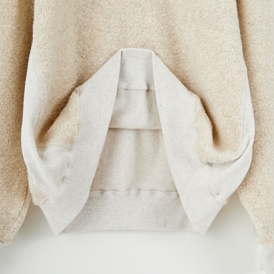 have a good day [ハブアグッドデイ] ウールパイルプルオーバーニット [HGD-352] BEIGE