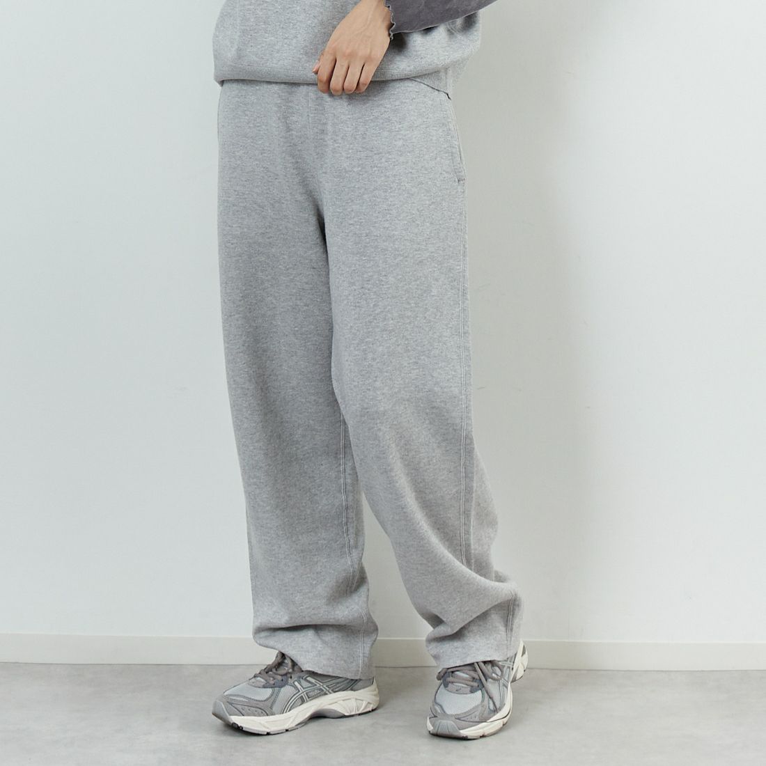 RYE TENDER [ライテンダー] ロイスパンツ [110352500] HEATHER GR &&モデル身長：162cm 着用サイズ：1&&