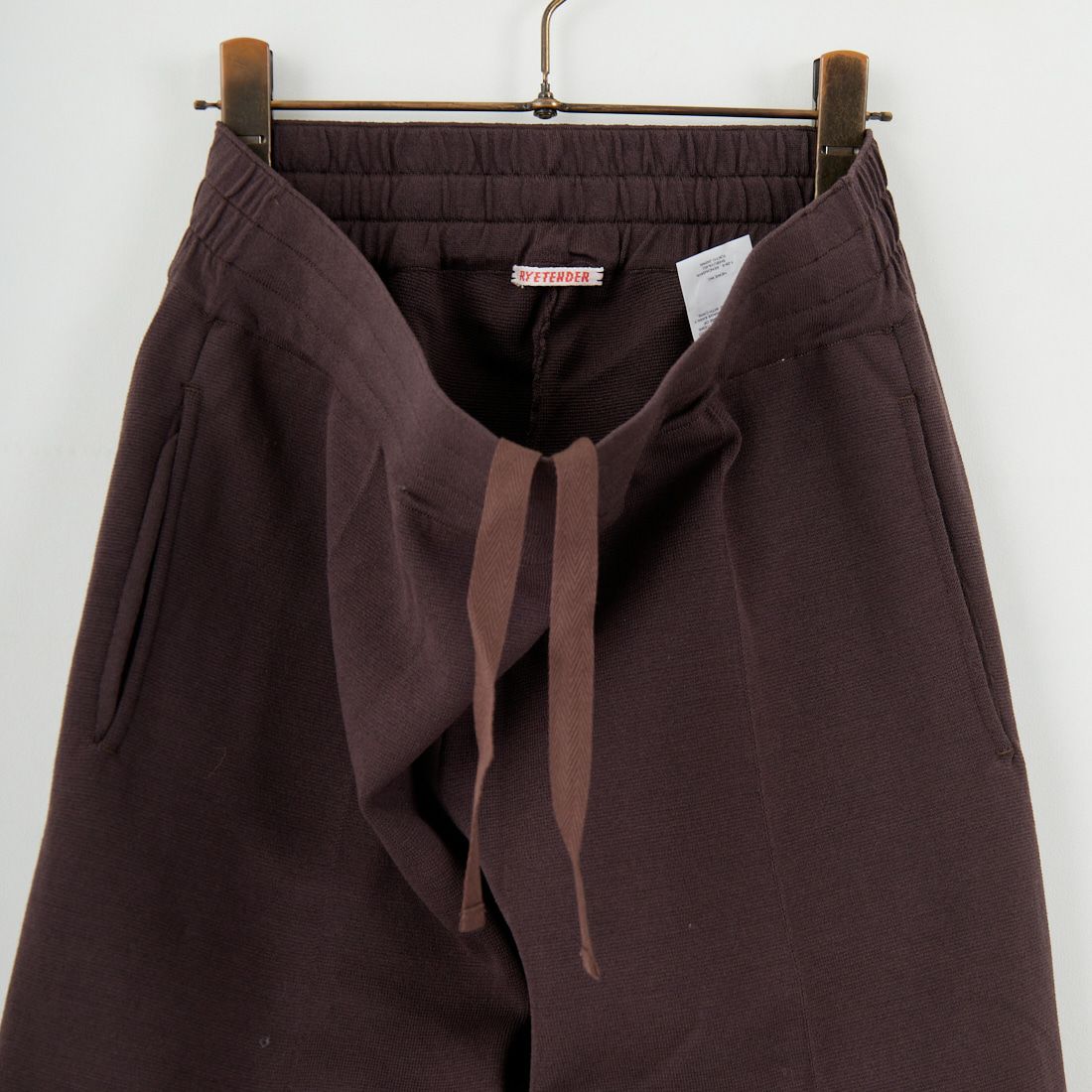RYE TENDER [ライテンダー] サボイパンツ [110132500] BROWN