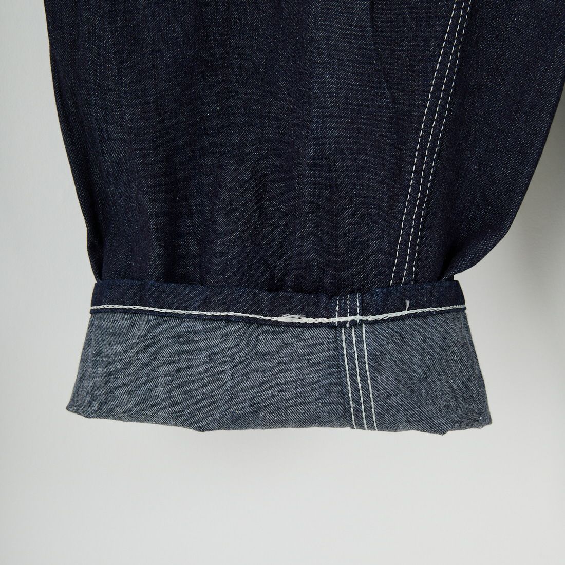 SKEWed [スキュー] ダンガリーパンツ [HS111] 100 BLU RI