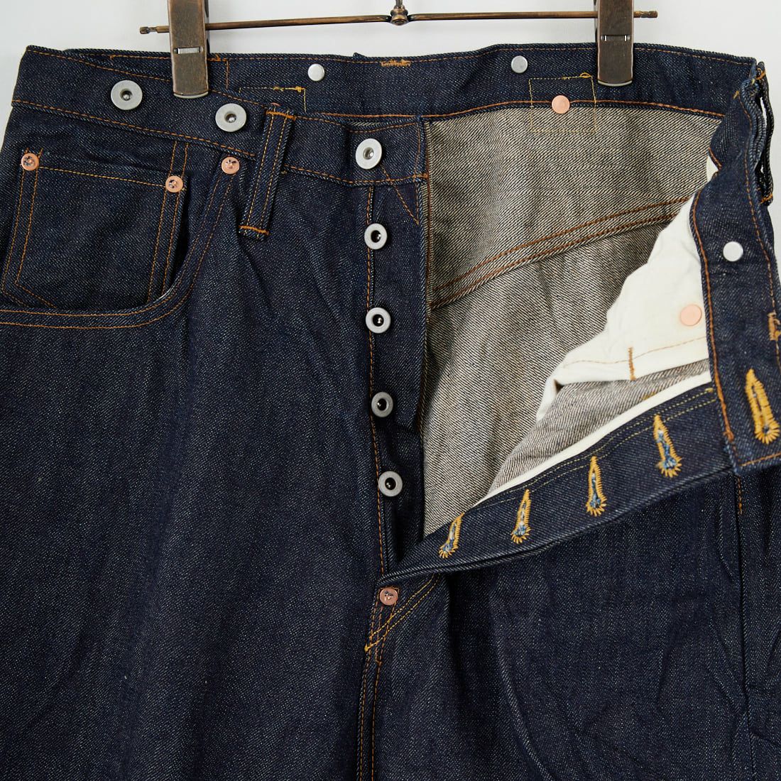 SKEWed [スキュー] コインポケットマインパンツ [HS1201] 100 BLU RI