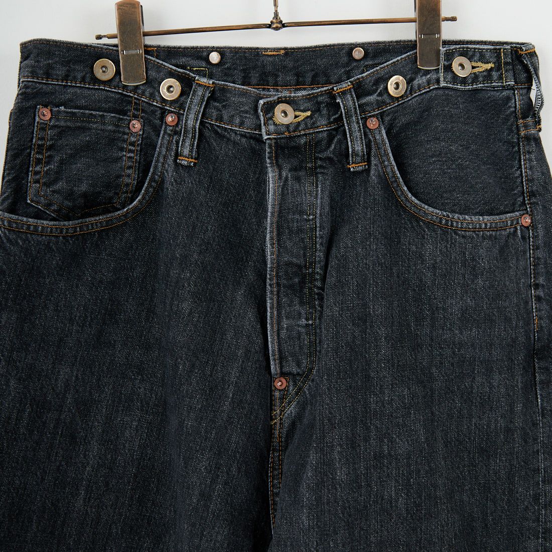 SKEWed [スキュー] コインポケットマインパンツ [HS1201] 183 BLK ST