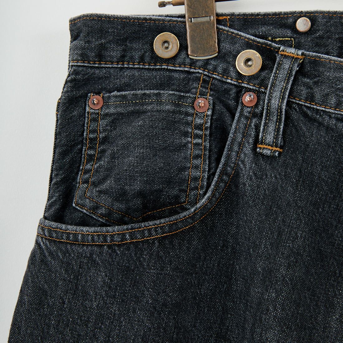 SKEWed [スキュー] コインポケットマインパンツ [HS1201] 183 BLK ST