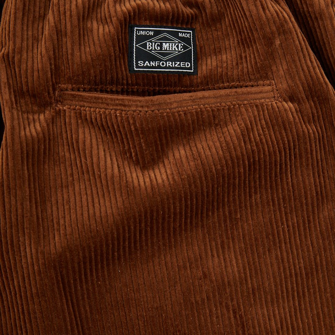 BIG MIKE [ビッグマイク] 別注 コーデュロイイージーパンツ [30804-JF] BROWN