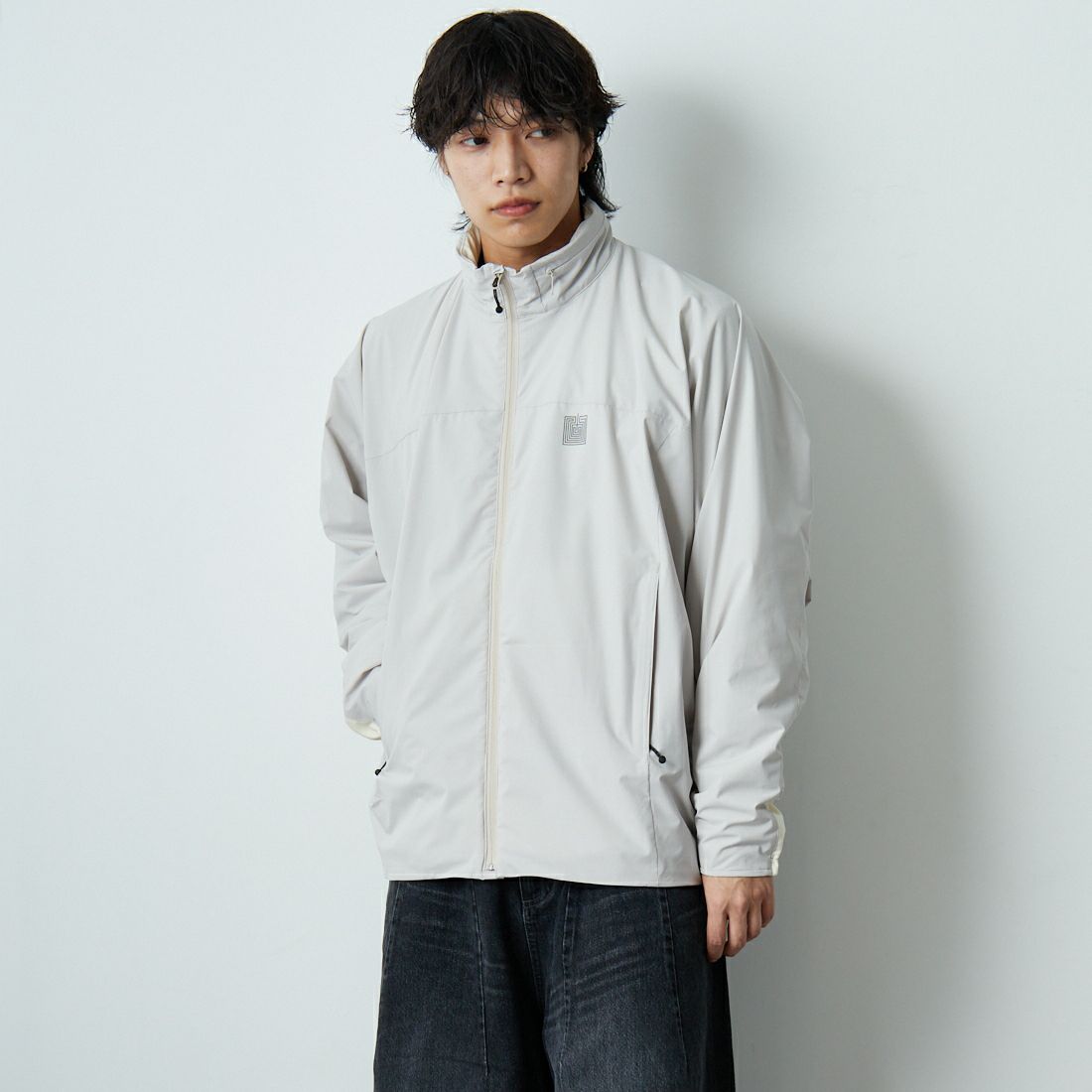 Needles [ニードルズ] ウィンドドルマンジャケット [RW378] A IVORY &&モデル身長：179cm 着用サイズ：M&&