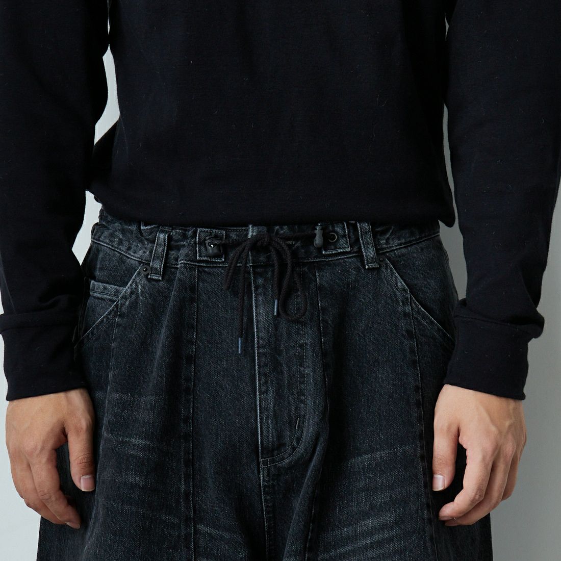 Needles [ニードルズ] ヒザデルジーン [RW235] B BLACK