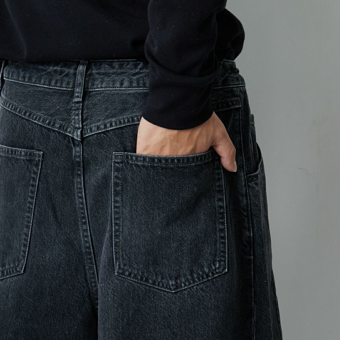 Needles [ニードルズ] ヒザデルジーン [RW235] B BLACK