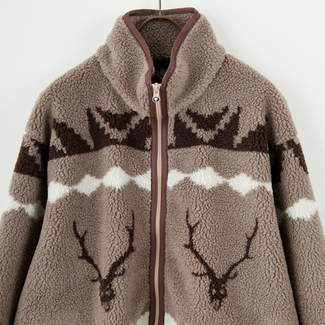 South2West8 [サウスツーウエストエイト] パイピングジャケット [RW579] A BEIGE