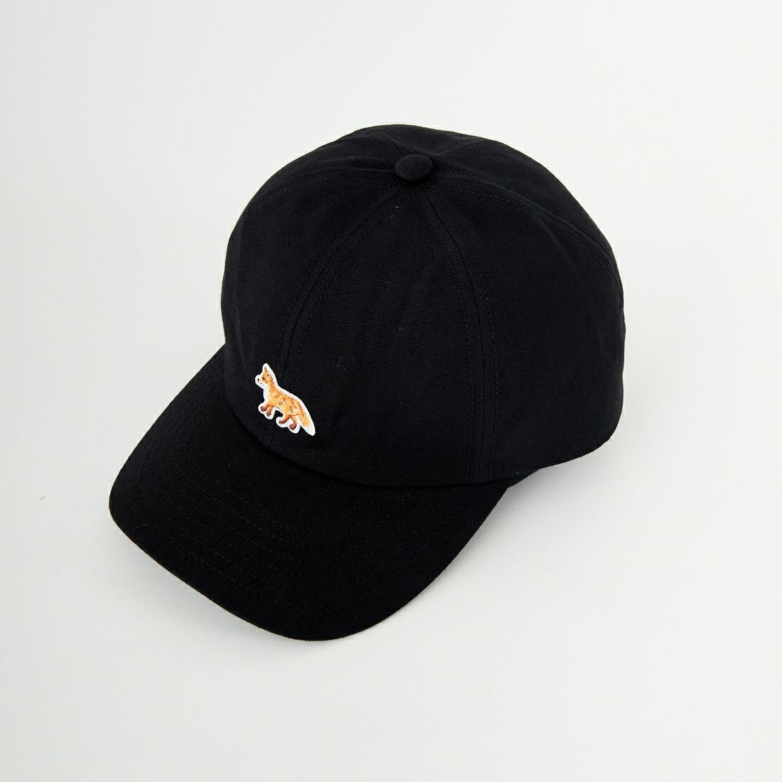 MAISON KITSUNE [メゾン キツネ] ベイビーフォックス 6パネルキャップ [OW06109WB0026] P199 BLACK