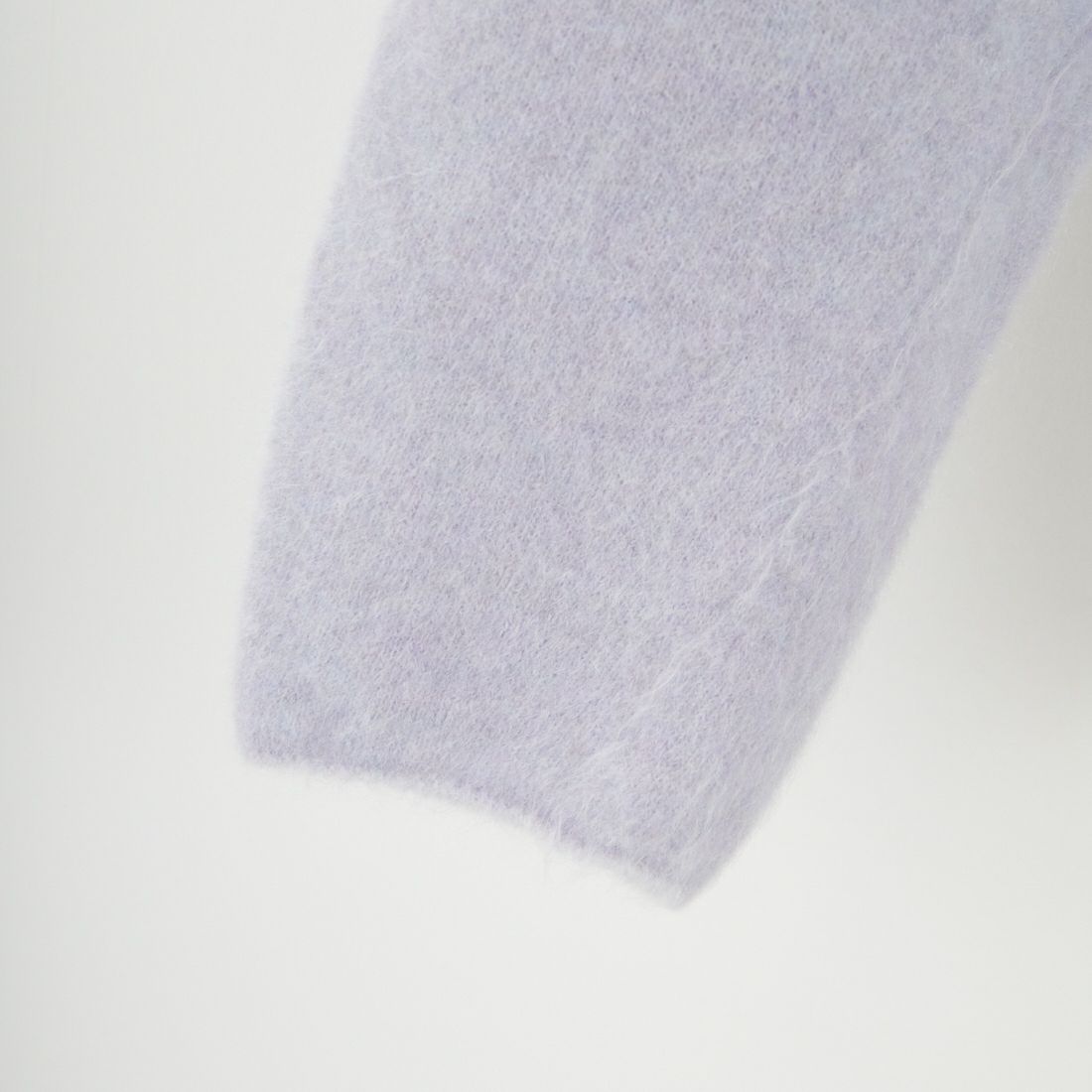 UNFIL [アンフィル] ストレッチ スーパーキッドモヘア カーディガン [WVFL-UW113] ICE BLUE