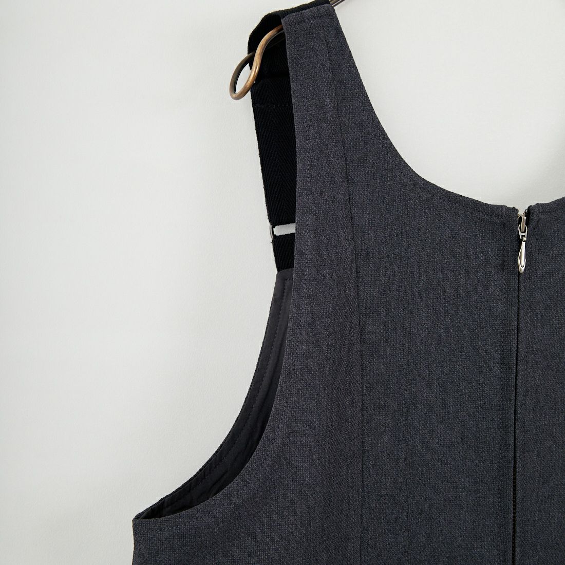 ANTGAUGE [アントゲージ] ルーズストレートサロペット [C2369] 25 ﾁｬｺｰﾙ