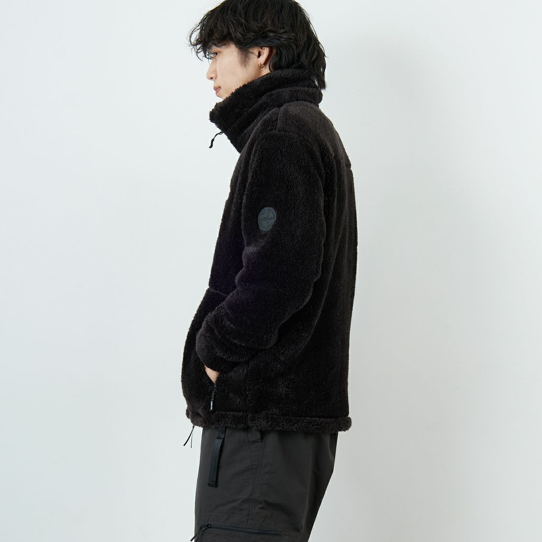 phenix [プラスフェニックス] 別注 ボア フリースジャケット [POO