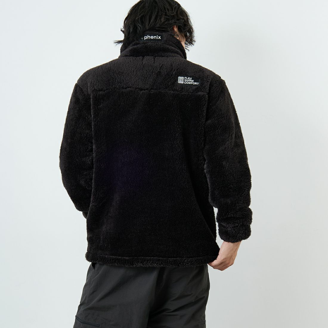 phenix [プラスフェニックス] 別注 ボア フリースジャケット [POO