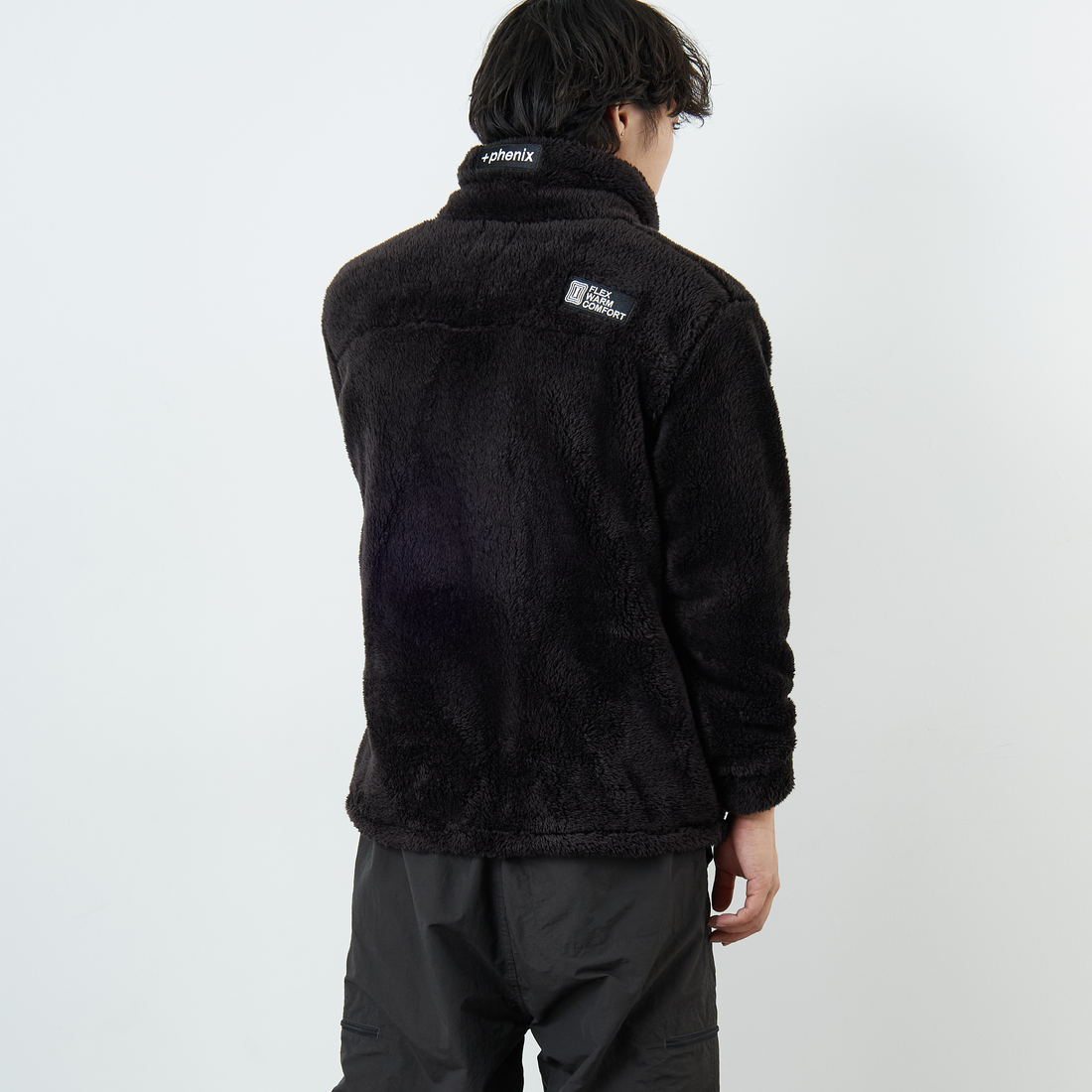 phenix [プラスフェニックス] 別注 ボア フリースジャケット [POO