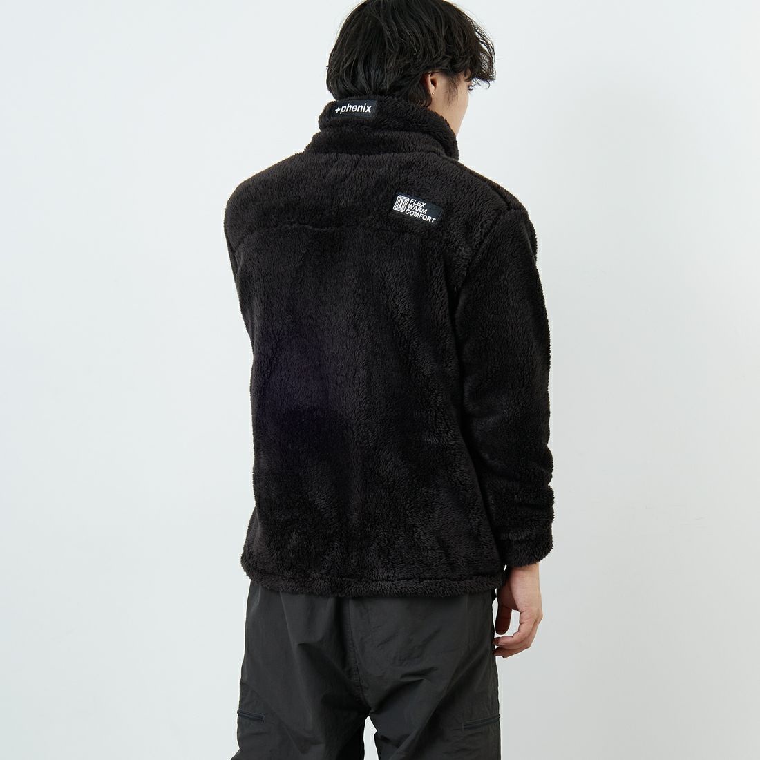 phenix [プラスフェニックス] 別注 ボア フリースジャケット [POO