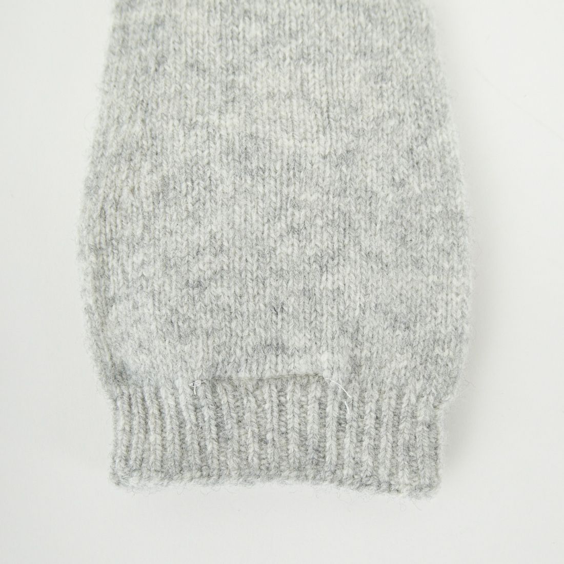 UNFIL [アンフィル] ファインラムズウール フィンガーレスグローブ [WVFL-UW120] LT.GRAY