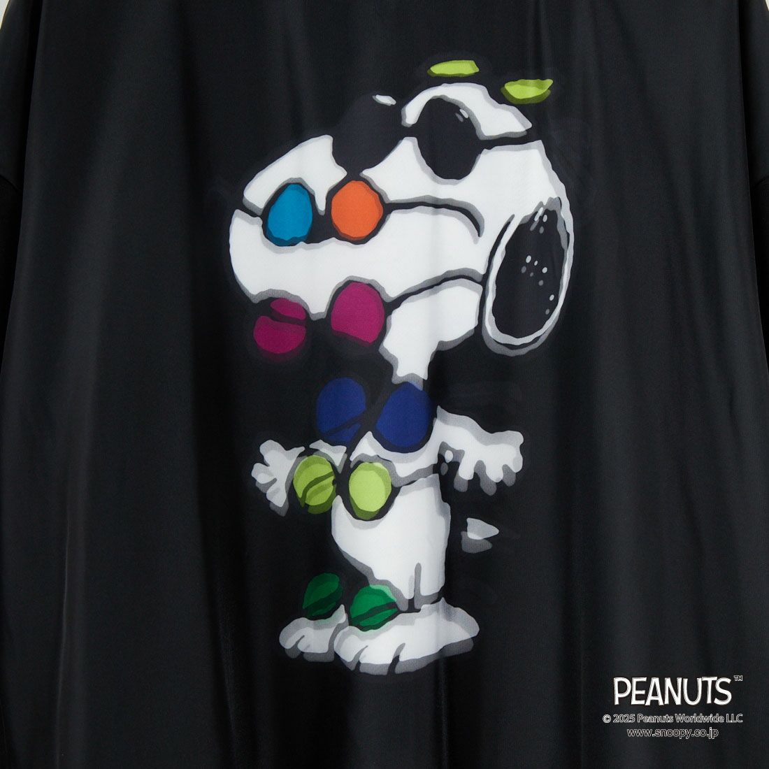 TRIPPY MIKIO ART [トリッピーミキオアート] SNOOPY サングラス フーディ [TR-059] BLACK