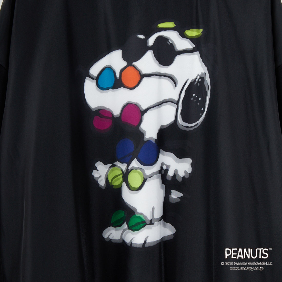 TRIPPY MIKIO ART [トリッピーミキオアート] SNOOPY サングラス フーディ [TR-059] BLACK