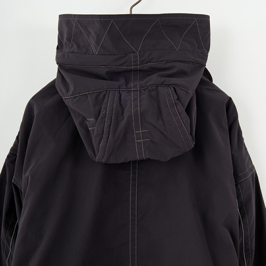 and wander [アンドワンダー] フィッシュテールコート OCTA [5745281051] BLACK