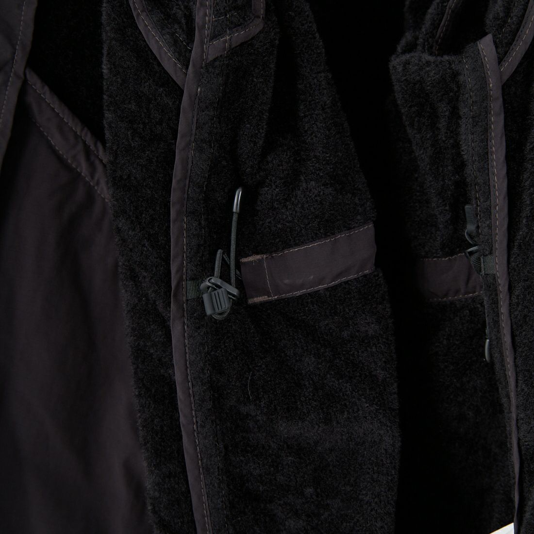 and wander [アンドワンダー] フィッシュテールコート OCTA [5745281051] BLACK