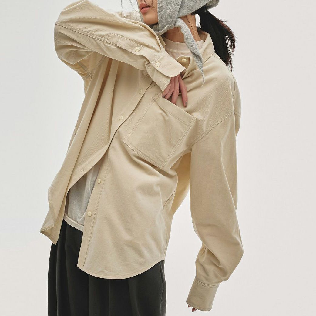 TODAYFUL [トゥデイフル] ポケットコーデュロイシャツ [12520412] IVR