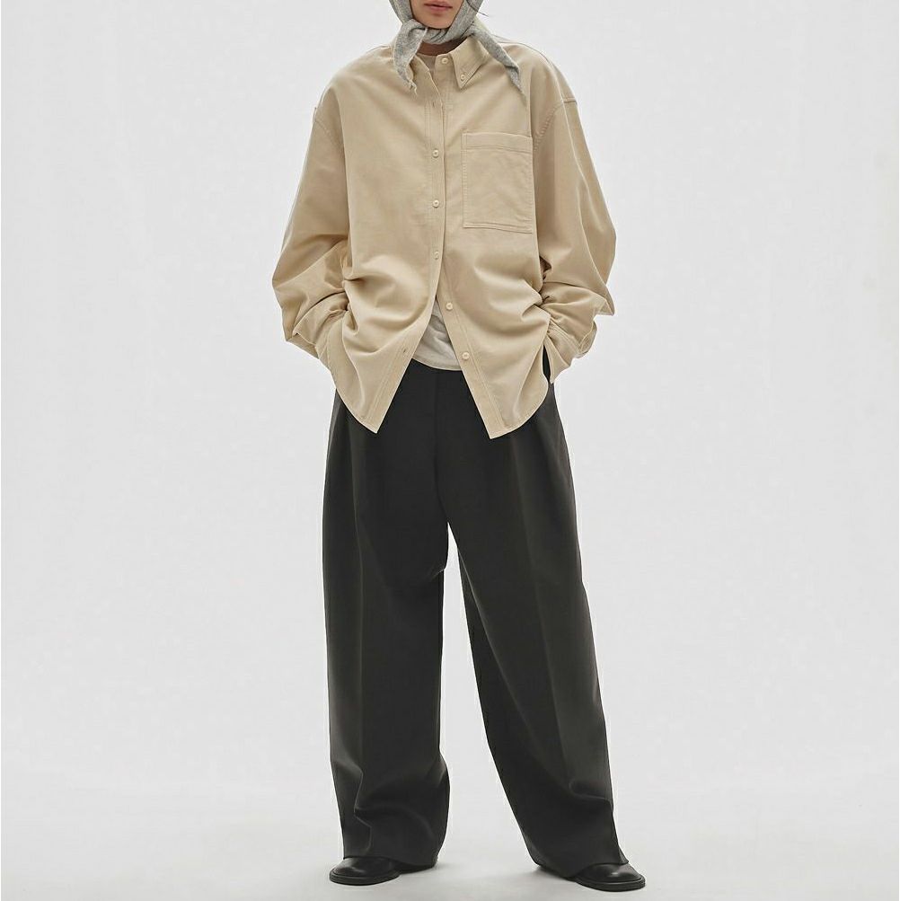 TODAYFUL [トゥデイフル] ポケットコーデュロイシャツ [12520412] IVR