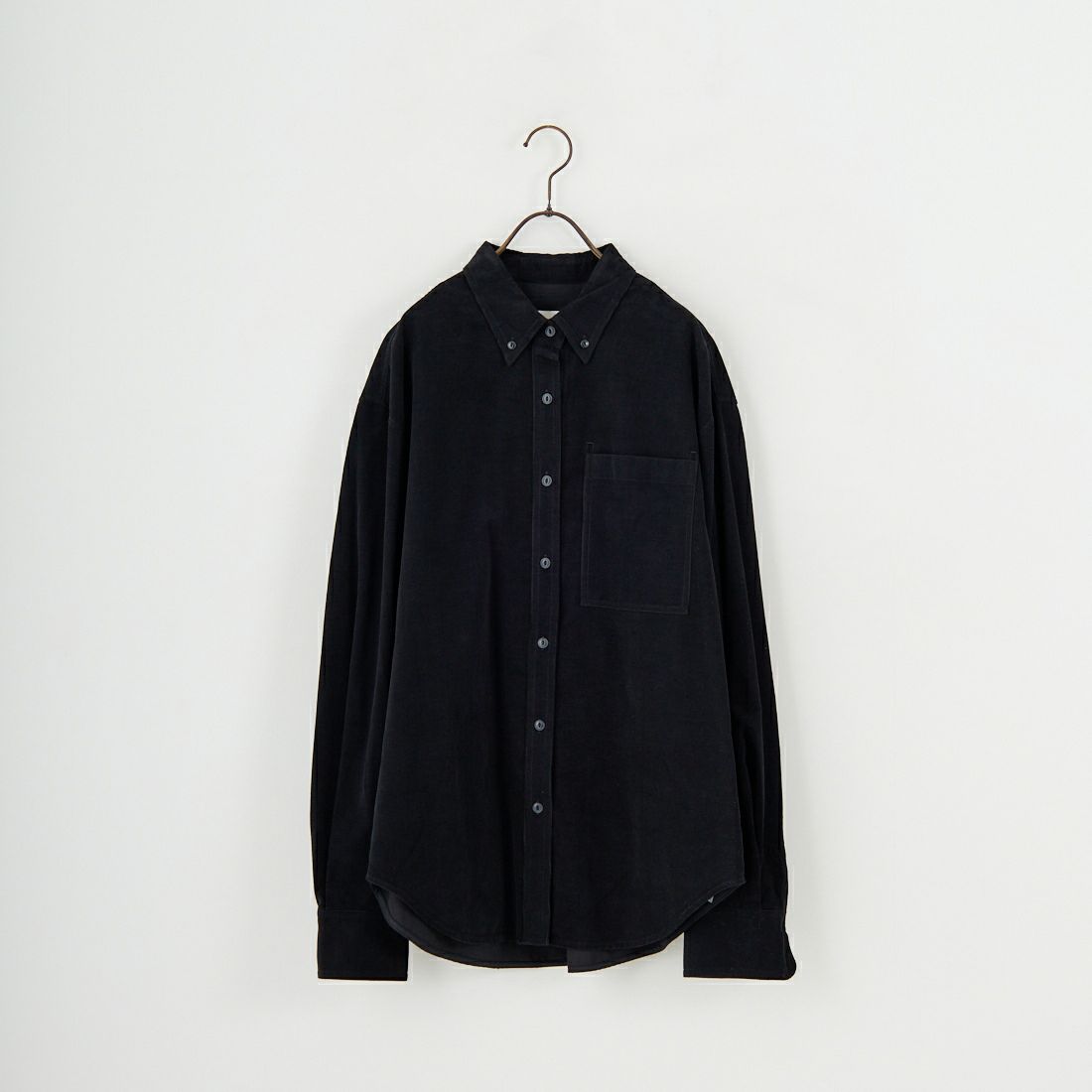 TODAYFUL [トゥデイフル] ポケットコーデュロイシャツ [12520412] BLACK