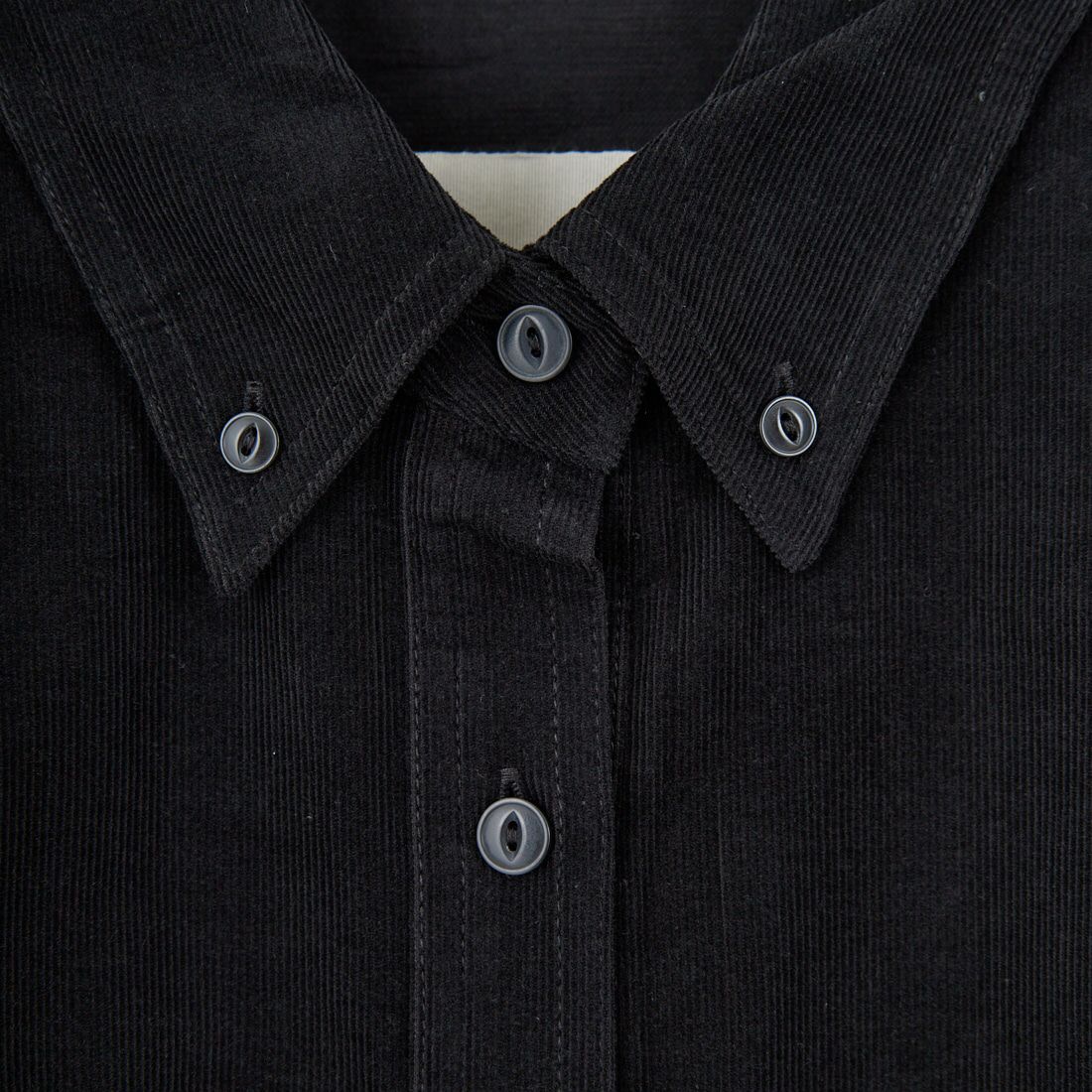 TODAYFUL [トゥデイフル] ポケットコーデュロイシャツ [12520412] BLACK