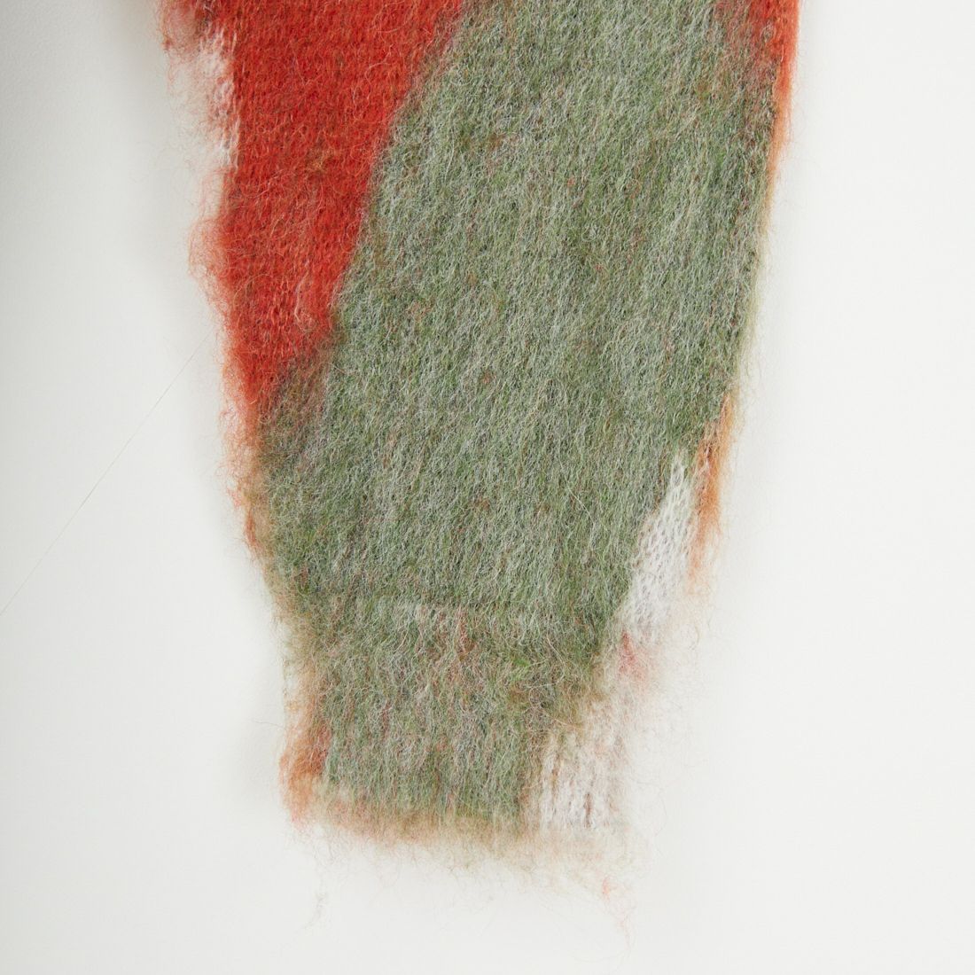 and wander [アンドワンダー] ミックスカラー シャギーニットセーター [5745284064] BROWN MIX