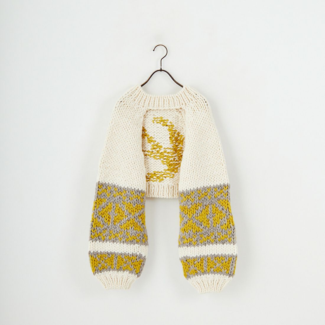 RhodolirioN [ロドリリオン] カウチンニットボレロ [RV1067] A IVORY